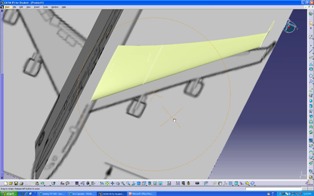 اموزش مدلسازی بال هواپیما با نرم افزار catia